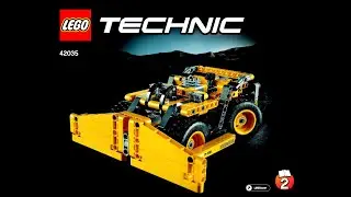 Lego Build ● Technic 42035 ● Wheel Dozer (Mining Truck  Alternate Build)