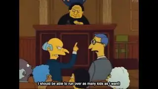 Mr. Burns in court