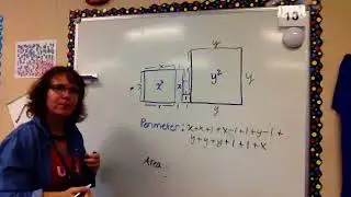 Perimeter and Area using Algebra tiles