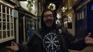 Exploring York at Christmas time. Ghosts, Vikings, Market and more...