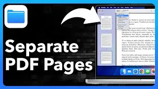 How To Split PDF Pages To Separate Files On Mac
