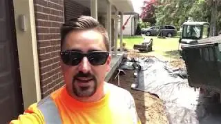 How to build a natural stone walkway