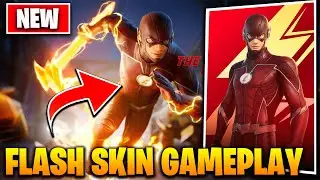 New Fortnite Flash Skin Gameplay And Showcase