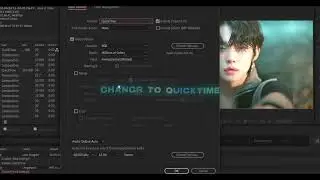 Export After effects and Topaz setting - Quality