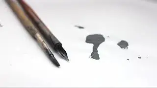 Quill pen writing | ASMR | 1 Hour