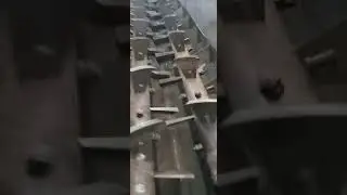 Testing double shafts horizontal mixer