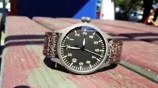 STEINHART Nav.B-Uhr 44 vintage TITANIUM, A-Type