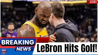 LeBron James Meets Bubba Watson! Unbelievable Golf Moment🔴 LIVE BREAKING NEWS