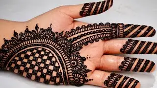 New Trending Mehndi Design 2026 🔥 Stylish 3D Front Hand | Most Viral Mehndi Designs ✨ easy mehndi 