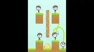 Attack Draw line(WEEGOON) Level 1 -20 gameplay walkthrough andirod- Funny stickman brain puzzle game