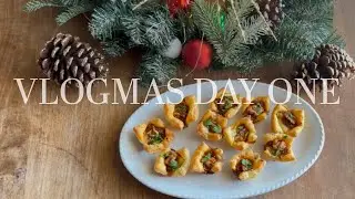 Vlogmas 2025, ДЕНЬ 1. Как приготовить тарталетки с сыром и беконом #вирусный #еда #еда #легкиерец...