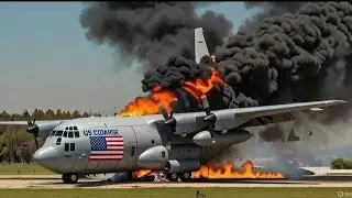 Air Incident: Russian Aircraft Destroy 4 US Bomb-Carrying Planes
