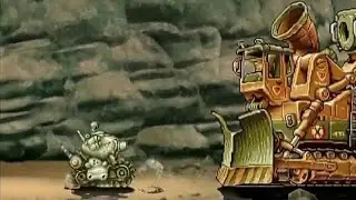 Metal Slug 6 Bull Drill Boss Fight 