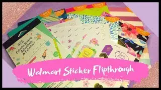 Walmart Sticker Flip-Through