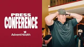 Graham Barton: &lsquo;I Play With Grit, I Play With Passion&rsquo; | Press Conference | Tampa Bay Buccaneers