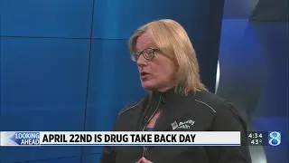 Drug take back day is April 22
