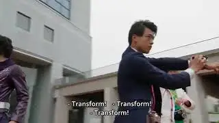 Kamen Rider Drive Mach Chaser Henshin Together (Team Henshin)