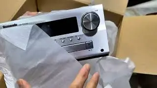 (SOLD) Unboxing a Panasonic PMX90 stereo system for 7.3 million VND.