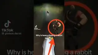 #funny #famous #приколыcsgo Tf2 heavy chasing a bunny while on a motorcycle