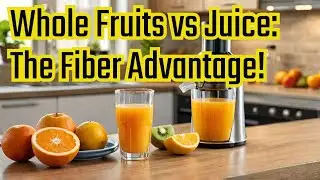 Whole Fruits vs Juice The Fiber Advantage!