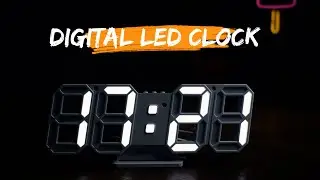 Quick Unboxing & Review of Digital LED Clock / Alarm Clock  🔥