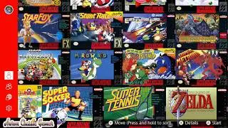 Super Nintendo Entertainment System: Nintendo Switch Online Live Stream