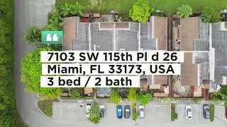 New Listing in Snapper Village Miami, Florida 33173