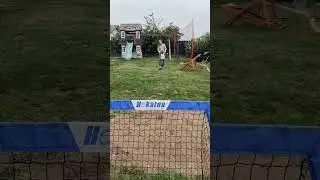 Levi scoring a soccer goal blind folded #soccer #blindfold #challenge ⚽️