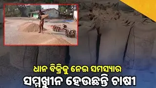 Jharsuguda: Farmers are facing problems in selling paddy #viraljharsuguda #jharsuguda