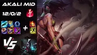 MID Akali vs Ekko - NA Challenger Patch 26.1