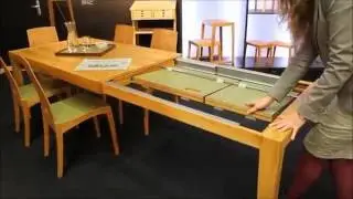MESA extendable table / Ausziehtisch by sixay - imm 2013