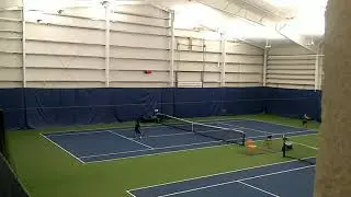 18's singles match XS tennis Jeremiah vs Sergio highlights