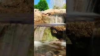 Waterfalls in Arizona! Backyard, front yard, streams, and waterfalls built by PondscapesAz.