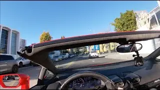 Lamborghini Huracan Spider Hollywood Drive|Quad Aventador's In Tunnel|Ferrari 296 GTB Hits 344 KPH