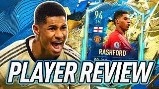 BETTER THAN THE FUT BIRTHDAY?! 🤔 94 TOTSSF RASHFORD PLAYER REVIEW! - FIFA 20 Ultimate Team
