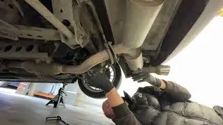 How to install a mid pipe on a MX5 Miata NC