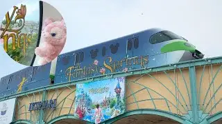 【パークBGM】“ファンタジースプリングス”ライナーでリゾート一周の旅♪【ディズニーリゾートライン】