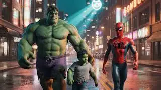 🕸️ The Hidden Truth: Spider-Man and The Missing Hulk 🕷️ | ⚡ AI Superhero Short Film
