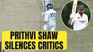 Prithvi Shaw scores commanding century for Maharashtra, scripts Ranji Trophy history |Sports Today