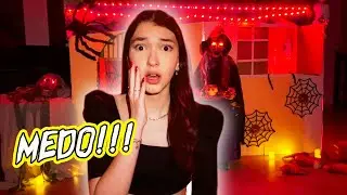 PASSAMOS A NOITE em UMA CABANA de HALLOWEEN | Luluca