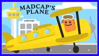 Dumb Ways JR Madcap's Plane - Airplane Games  - Kids Airplane Gaming Videos