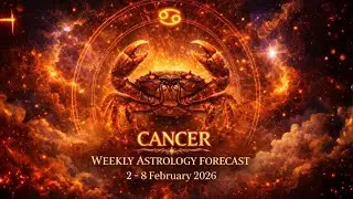 Cancer | Weekly Astrology Forecast 2nd -  8th February 2026