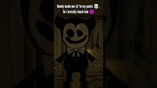 Bendy gets touched by me in The 2017 Bendy Prototype #bendyandtheinkmachine #bendy