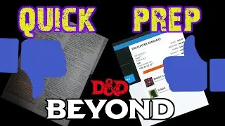 DnD Beyond Encounter Builder - Quick and Easy Dungeon Master Prep - D&D