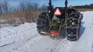Требуются цепи противоскольжения для трактора. Нашли недорогой вариант, и их доставили за 4 дня!