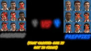 GREASERS VS PREPPIES (4 VS 4)  | BULLY AE | FULL FIGHT
