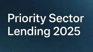 Priority Sector Lending 2025: District Hack & PSLC Rates Explained!🔥@FiscalWorldView 