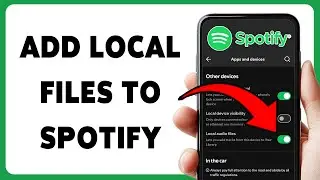 Как добавить локальные файлы в Spotify | Импорт музыки в библиотеку Spotify 2025