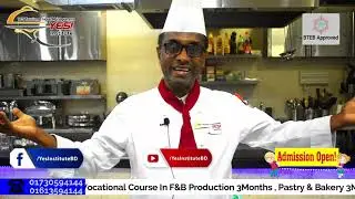 Faculty Review: Chef Faruque Munshi | Food and Beverage Production Department