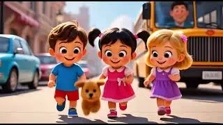 Learning Street Vehicles 🚍🚑🚒 | Bus, Ambulance & Fire Truck | Kids Educational Cartoon Story&rdquo;